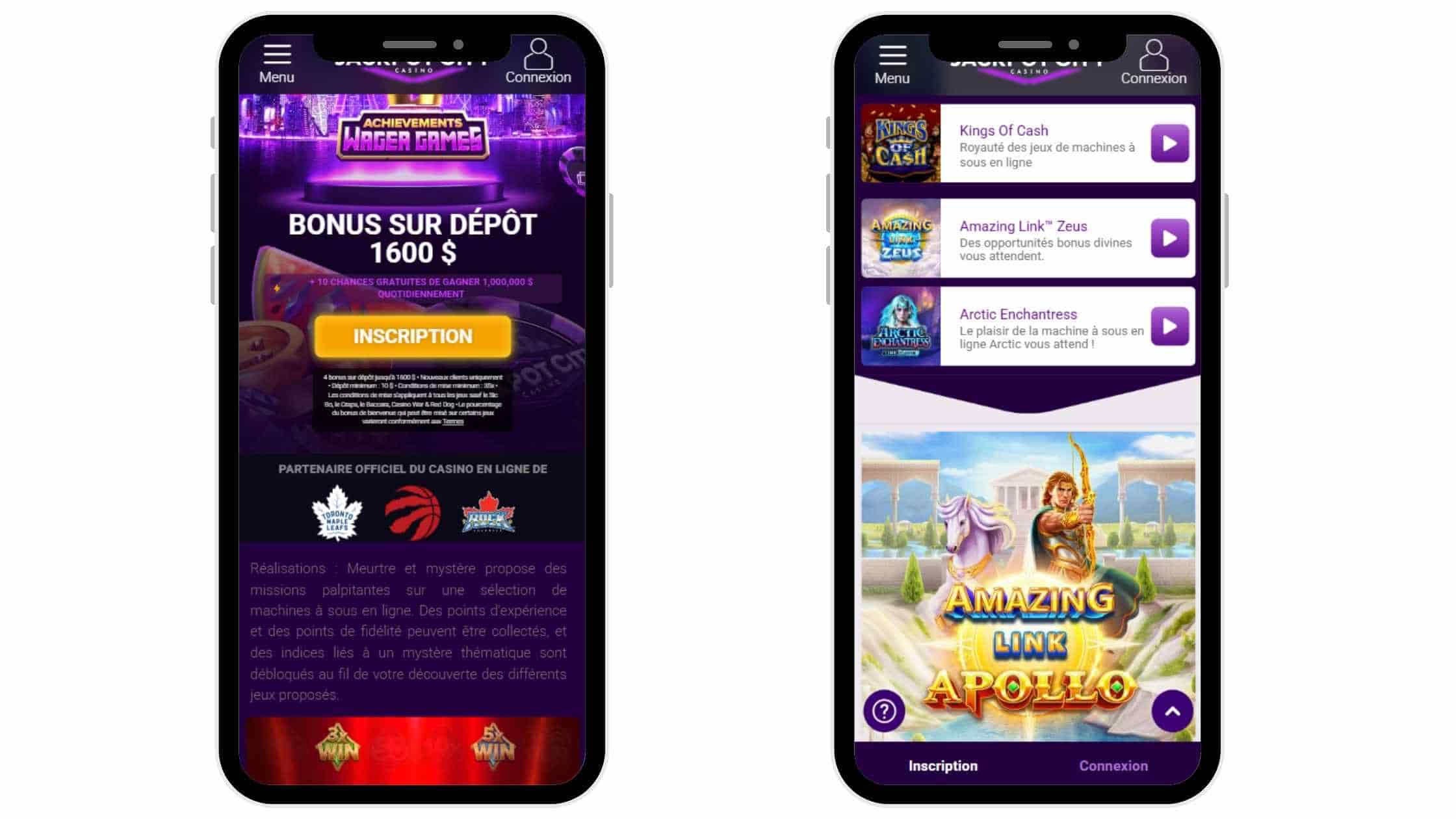 jackpot city casino mobile