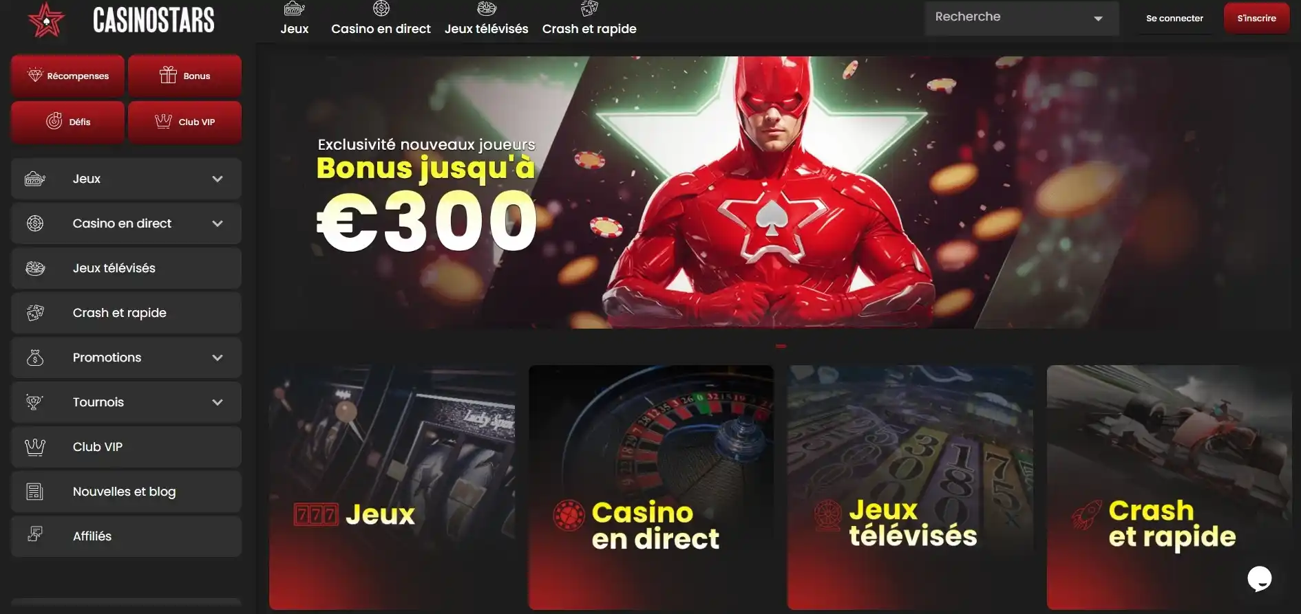 casinostars page principale