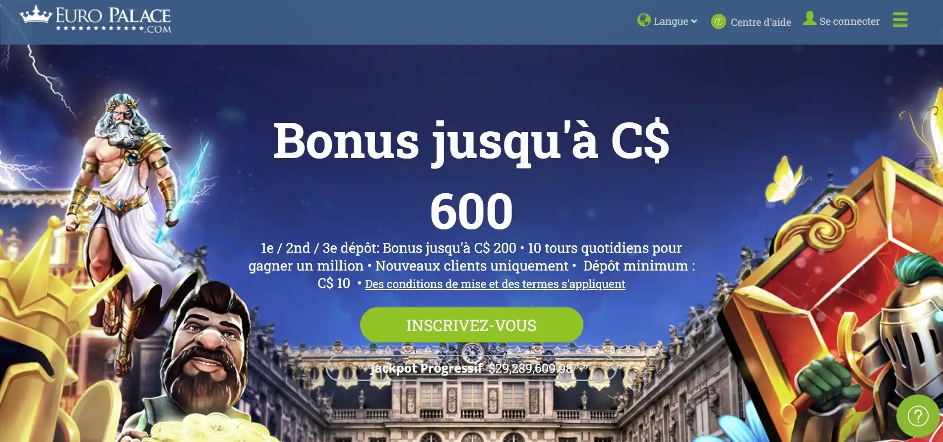 europalace page principale