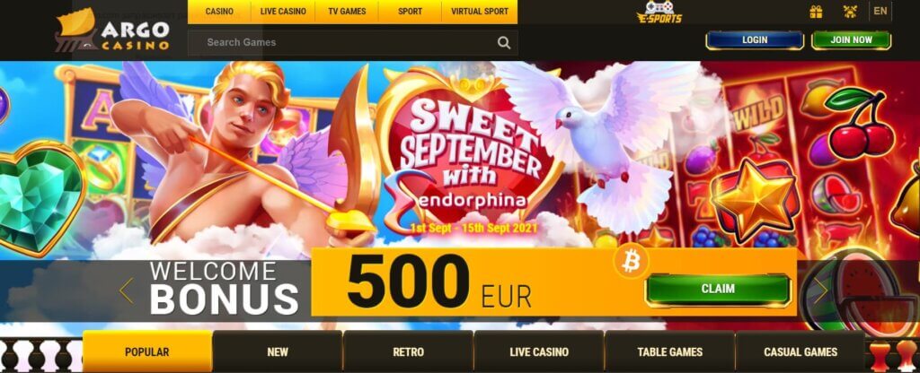 Argo casino bonuses