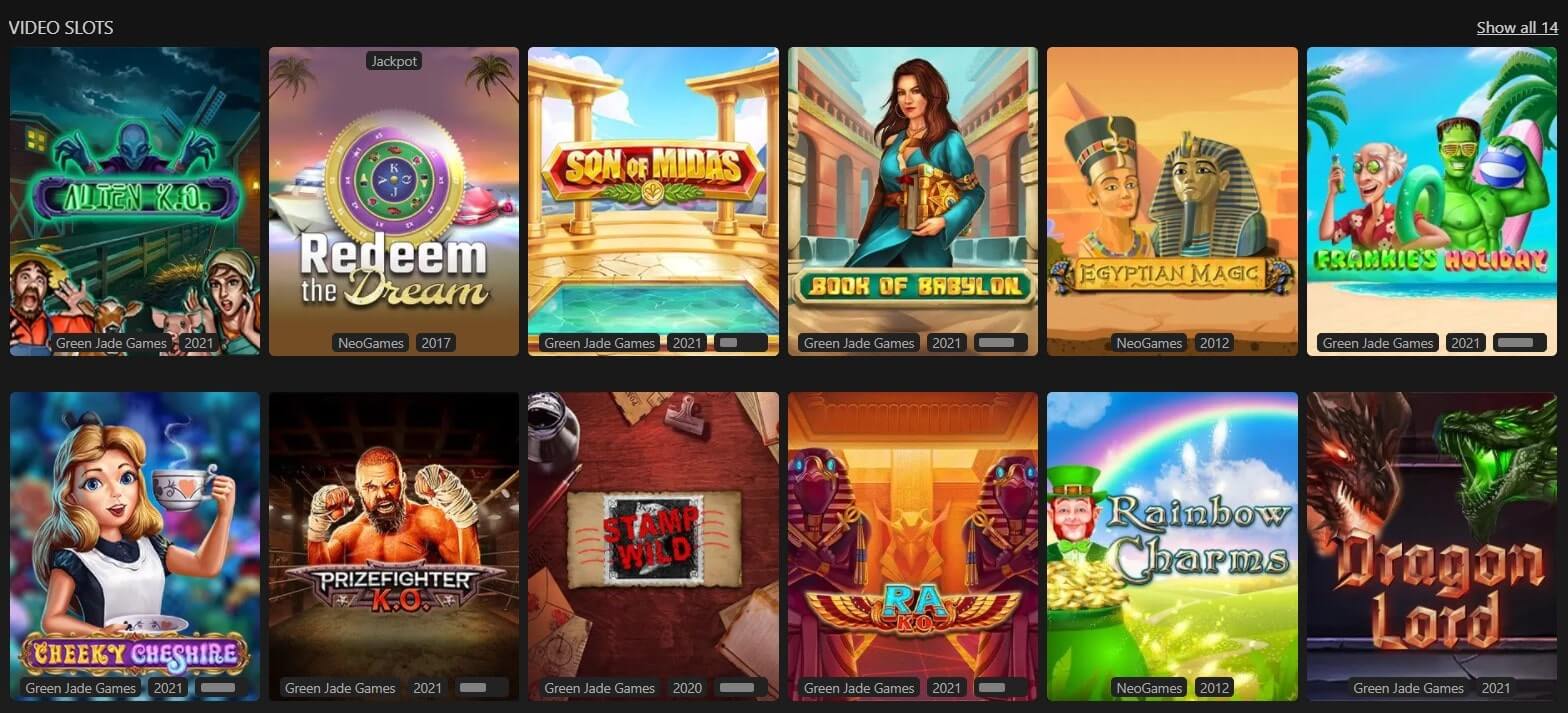vips casino video slots