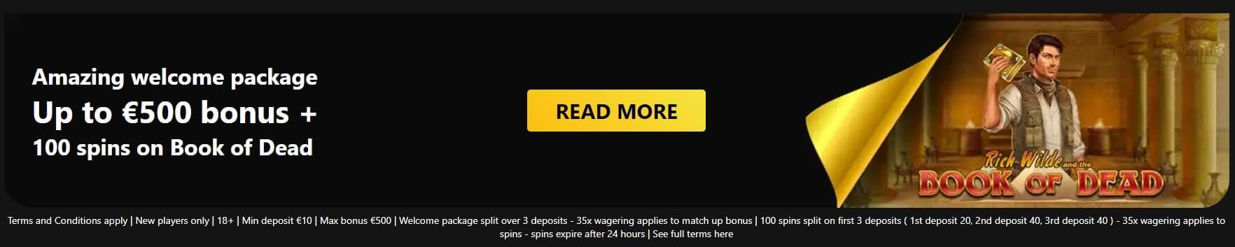 vips casino welcome offer