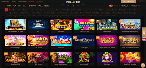 king billy games