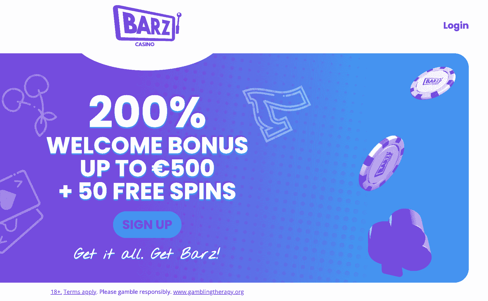 barz casino bonus