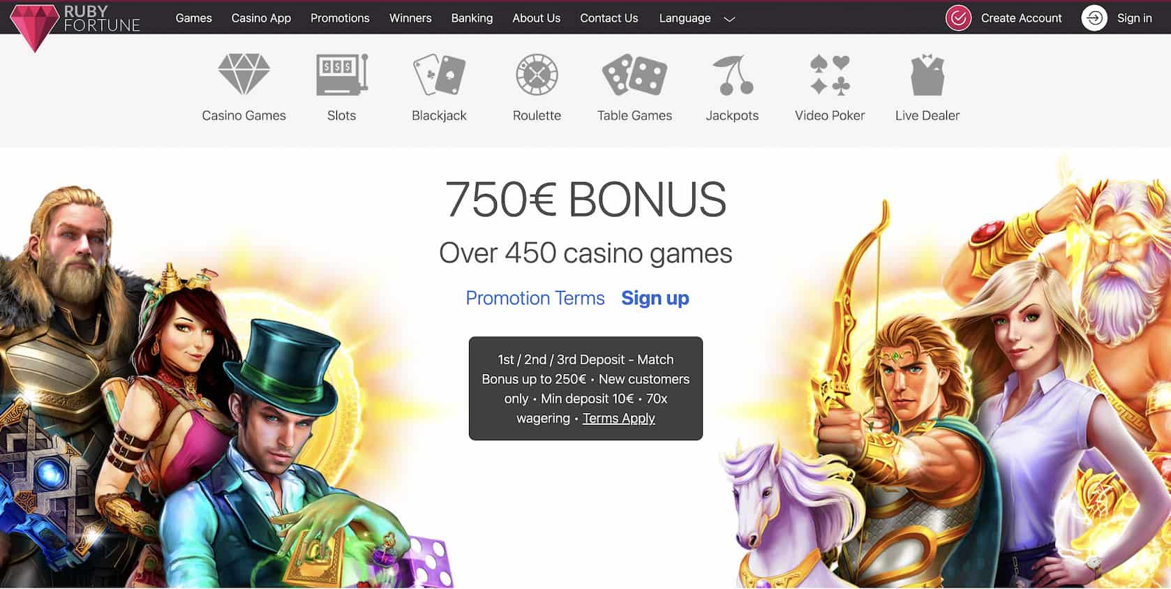 ruby fortune casino bonus