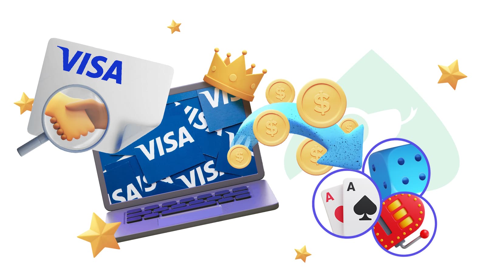 visa payment casino
