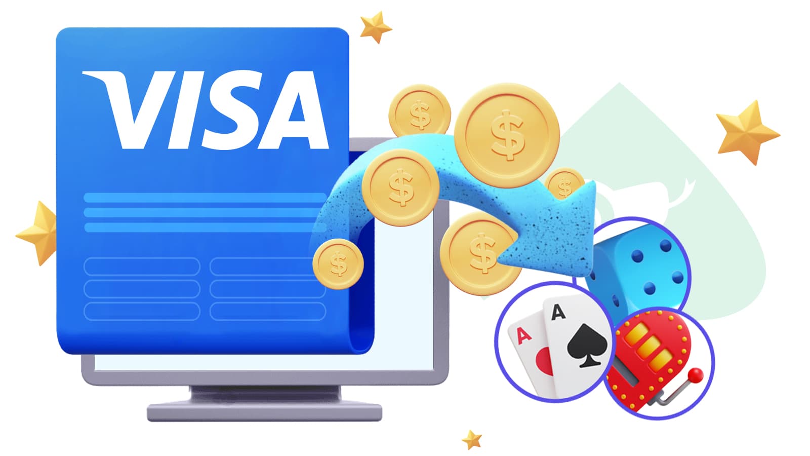 method payment visa casino