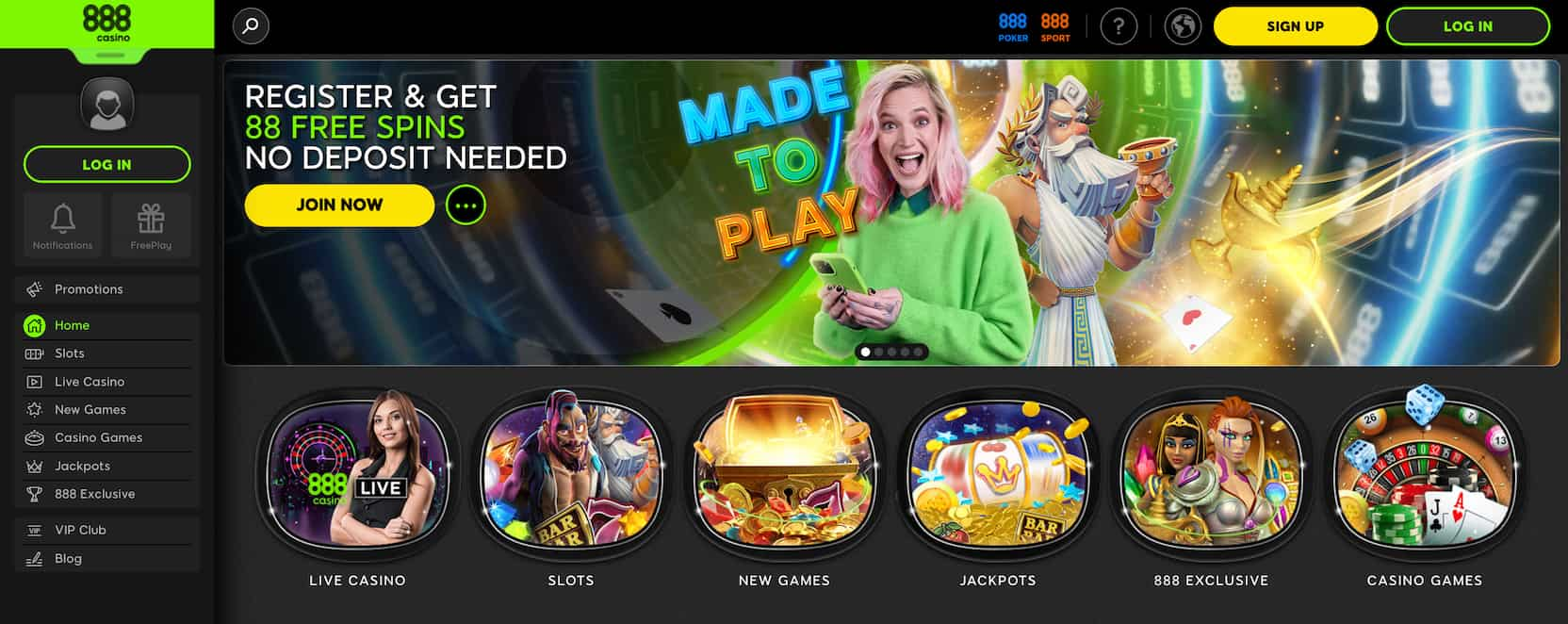 888 casino bonus