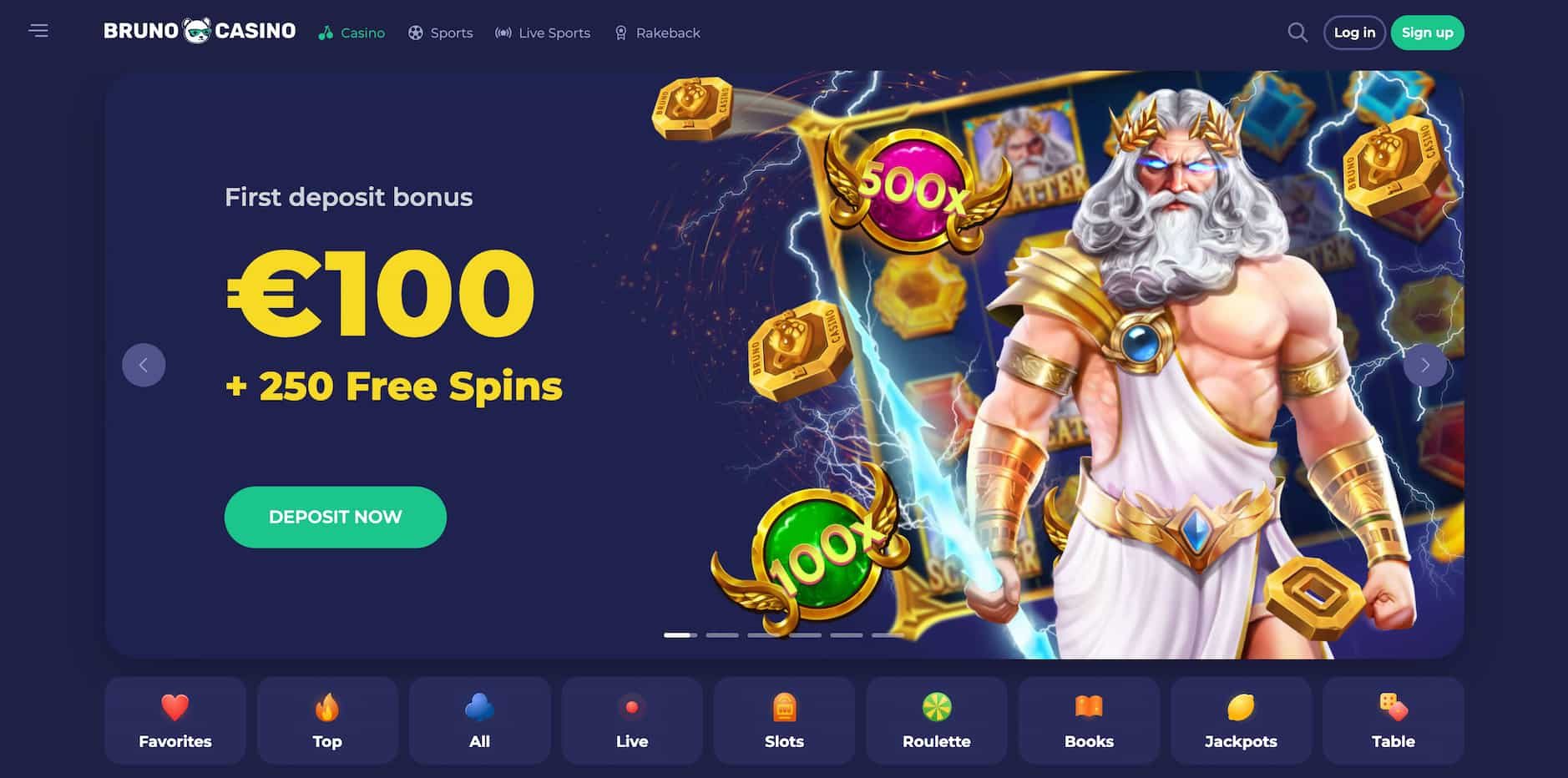 bruno casino bonus