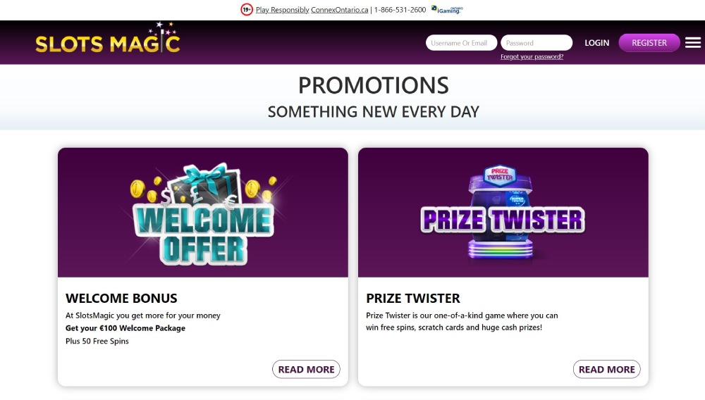 Slots Magic Casino Promotions