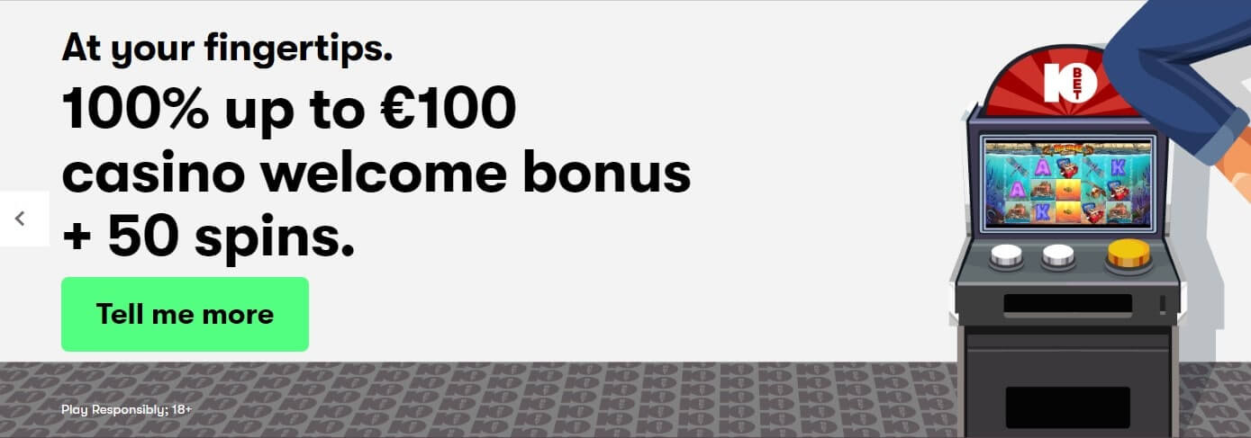 10bet casino welcome bonus