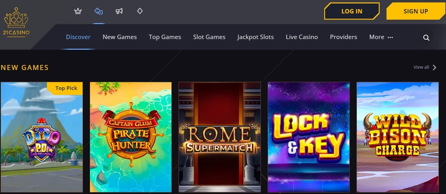 21 casino games