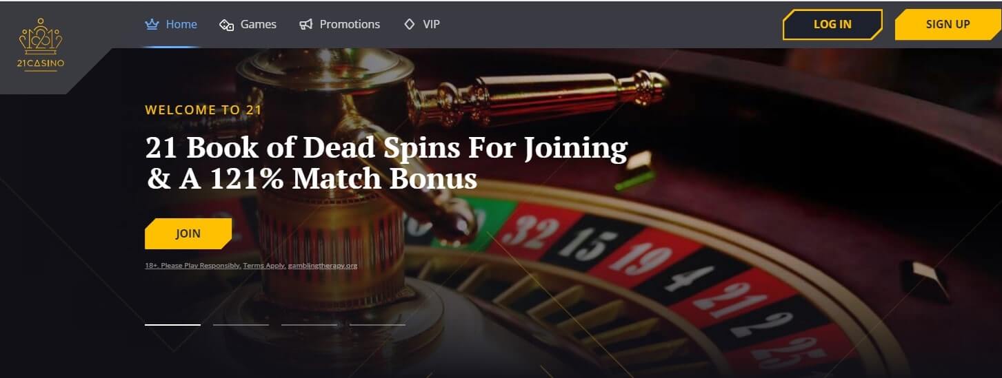 21 casino welcome bonus