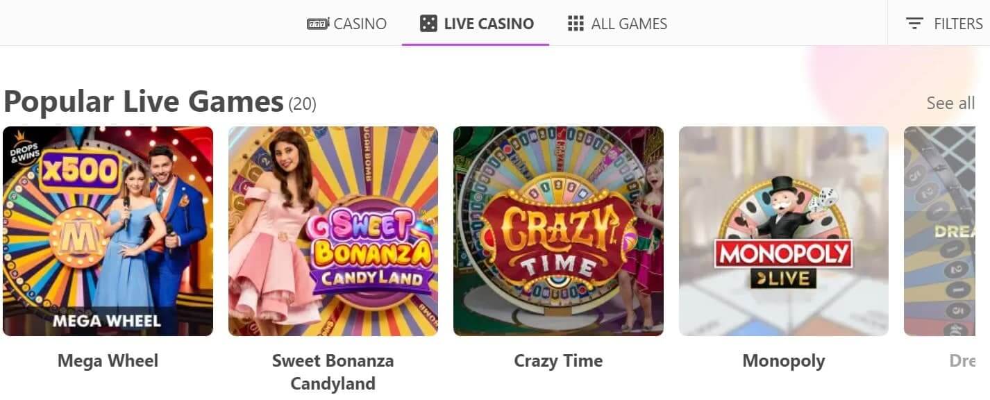dreamz casino live casino ca