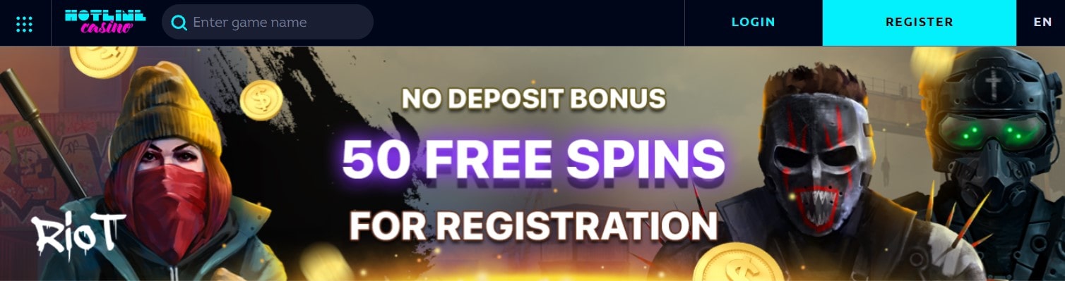 hotline casino welcome bonus