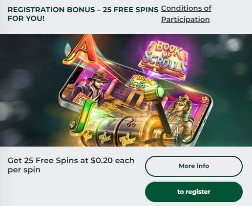 mrgreen casino welcome bonus