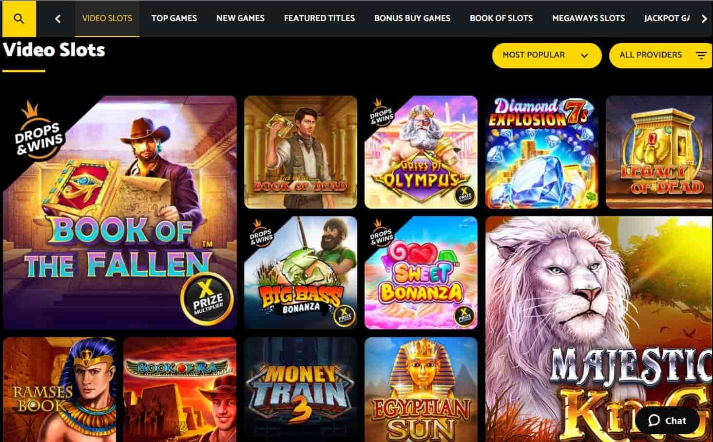 palmslots casino games