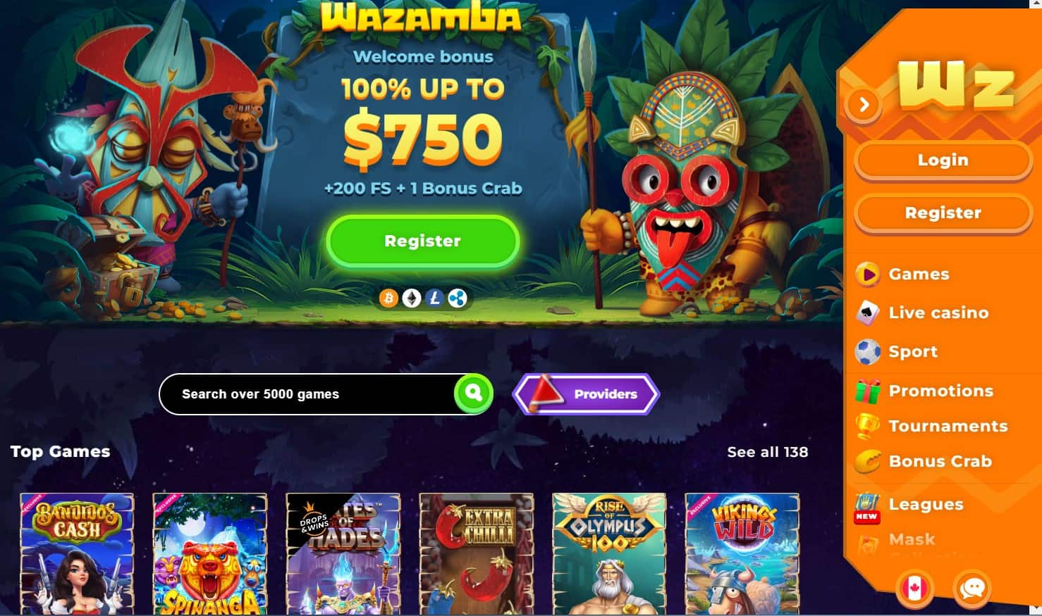 wazamba casino review