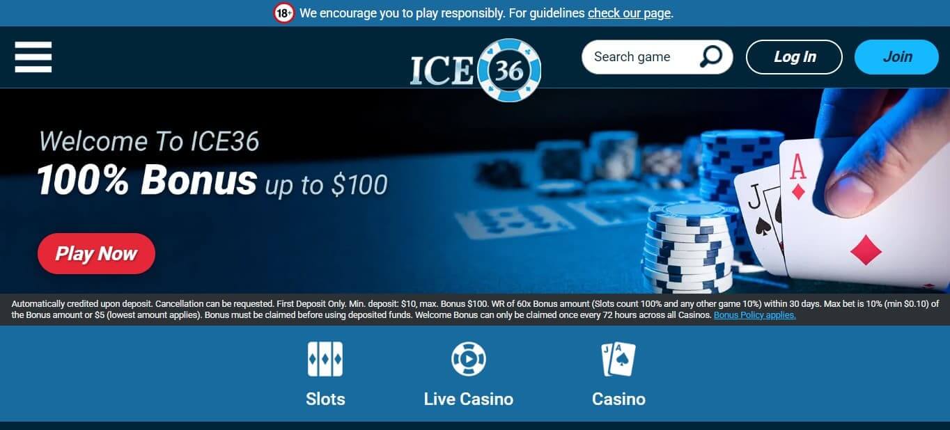 ice36 casino review