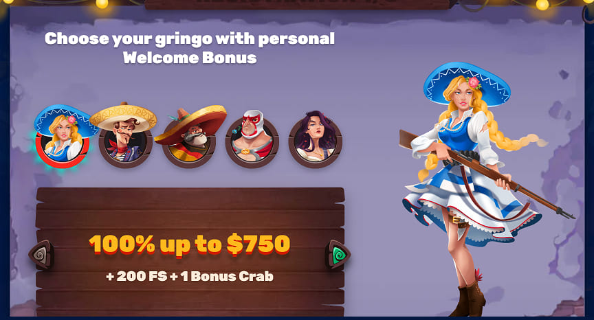 5gringos welcome bonus