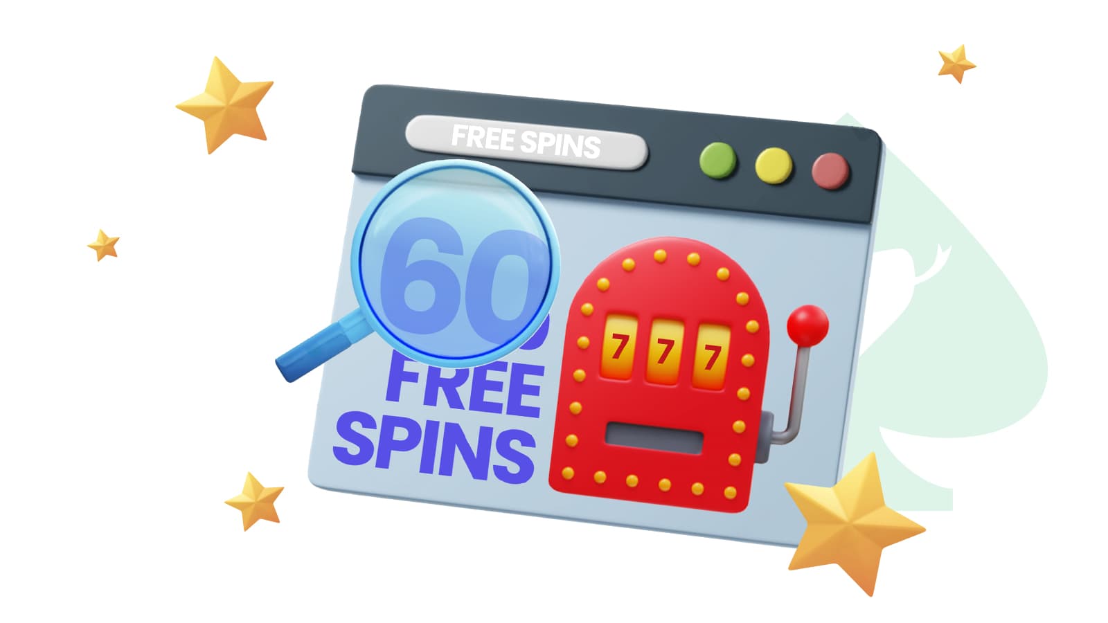 60 free spins online casino