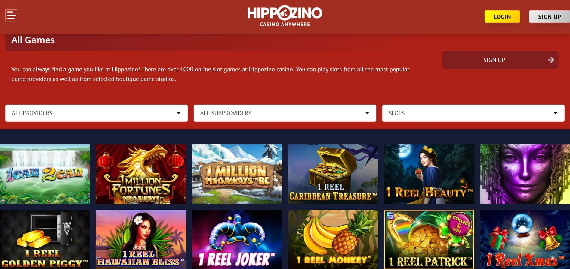 Hippozino games