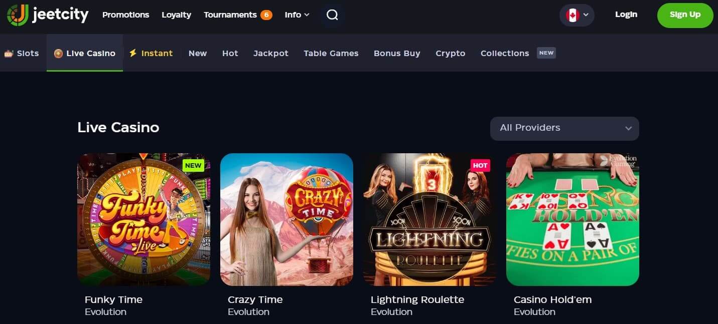 jeetcity casino live casino