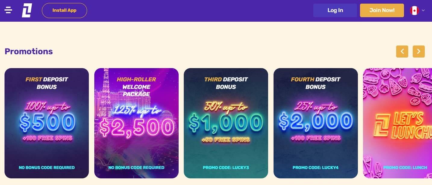 letslucky casino bonusses