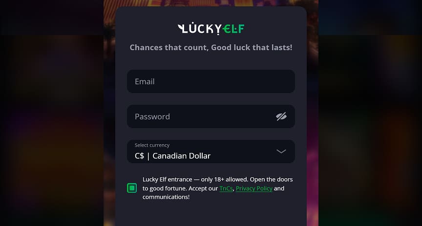 luckyelf registration