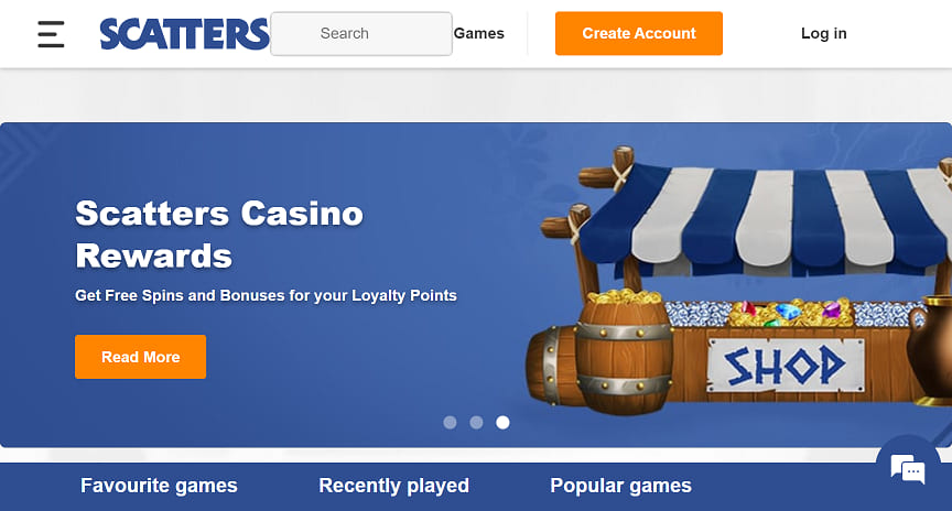 scatters casino rewards