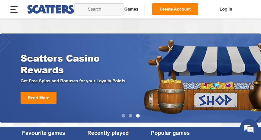 scatters casino review