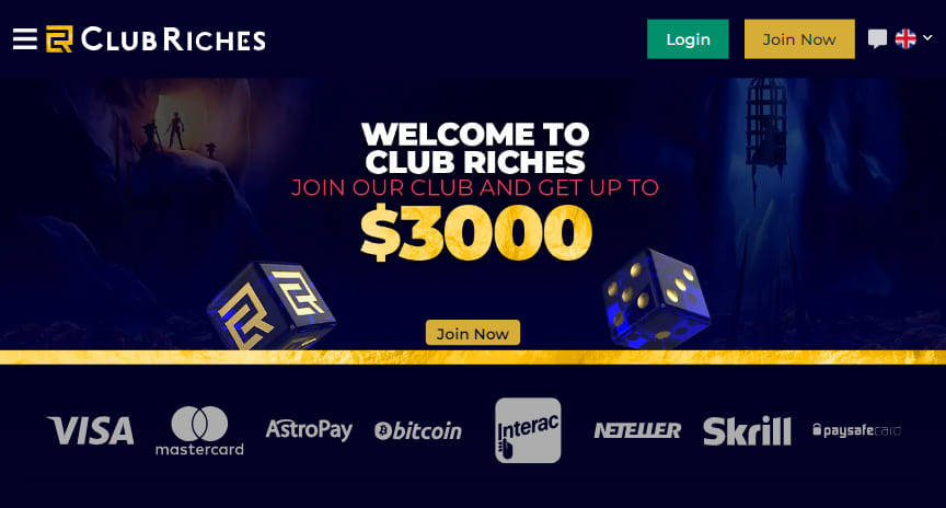 club riches review