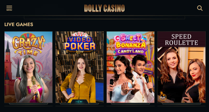 dollycasino live casino