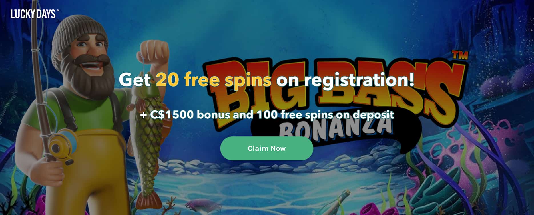 luckydays 20 free spins