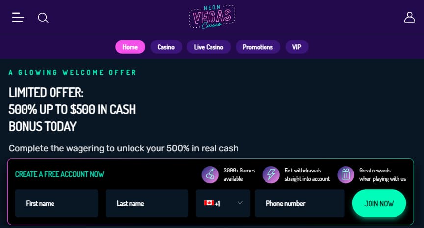 neonvegas casino review