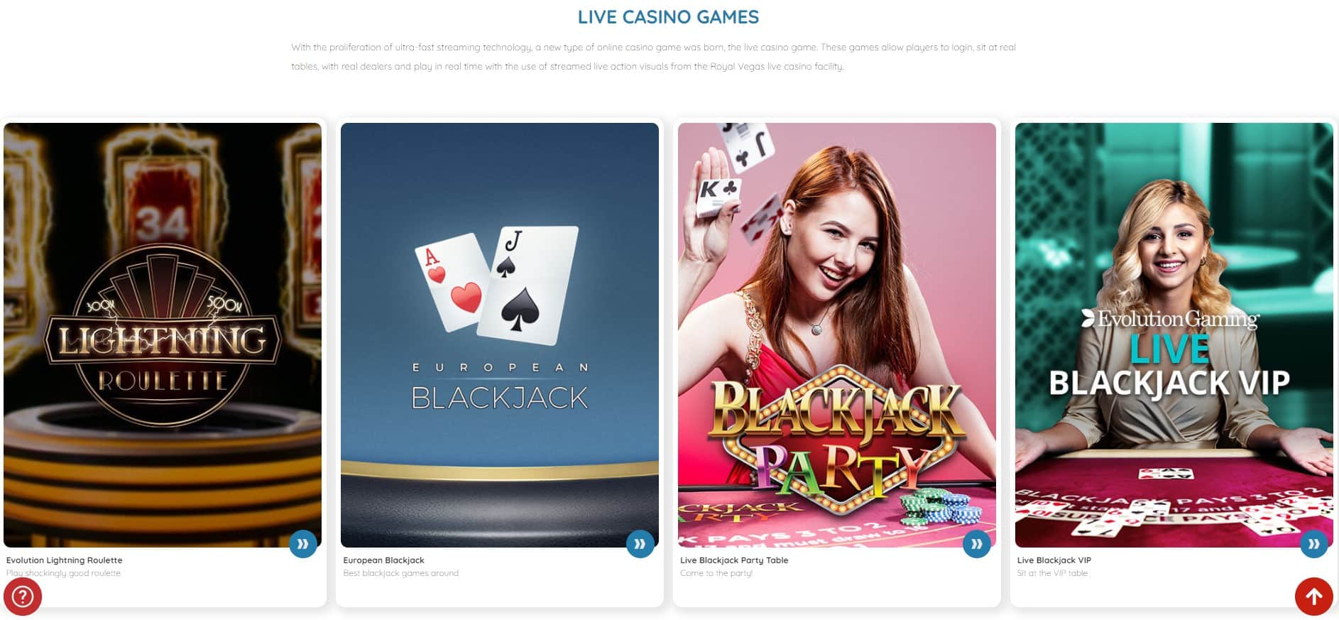 royalvegas live casino