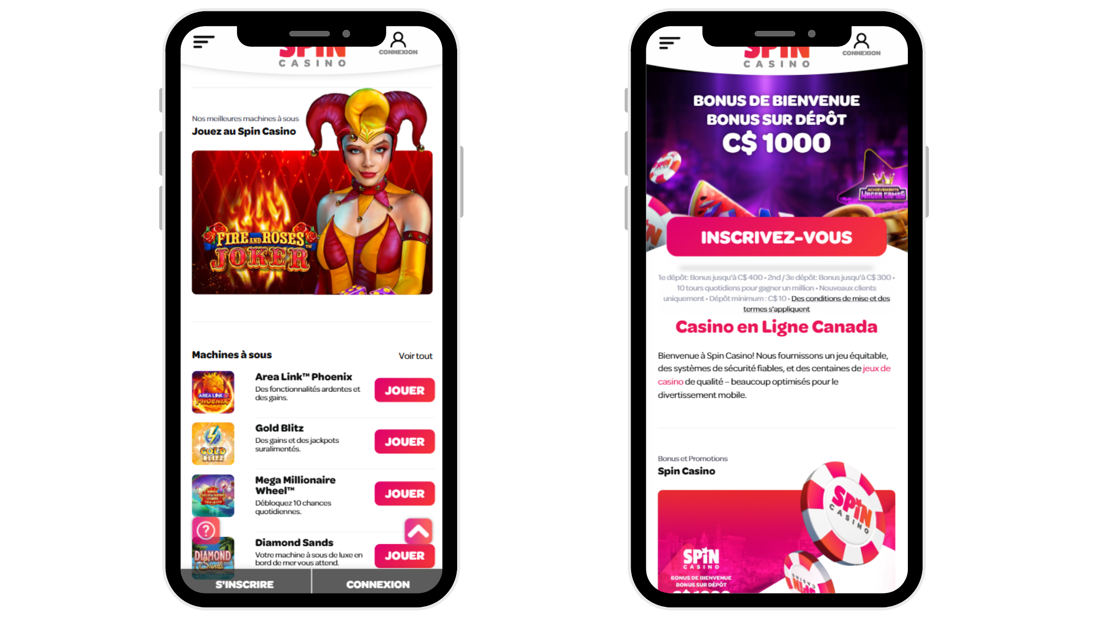 spin casino en ligne