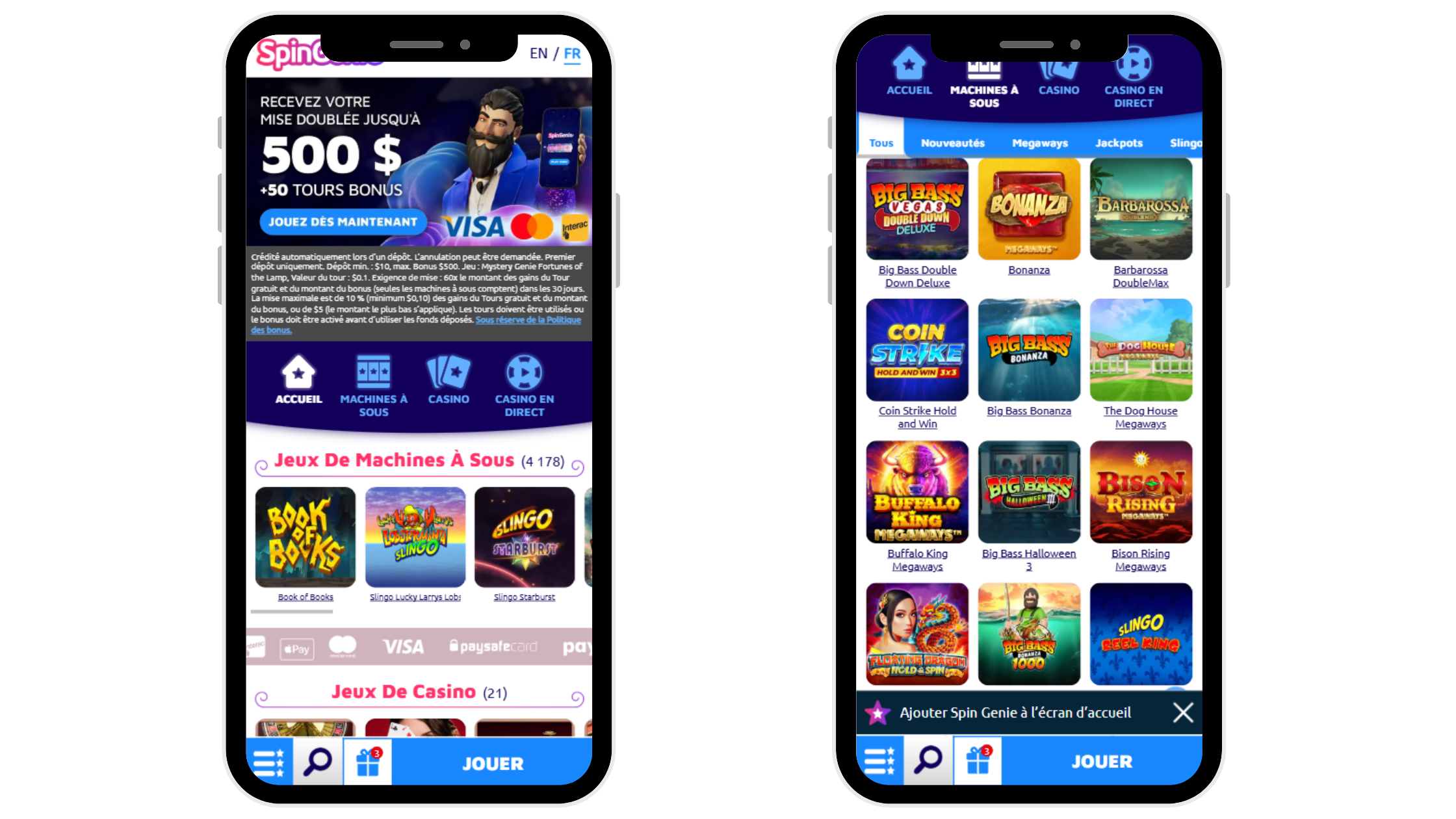 spin genie casino en ligne
