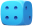 dice blue