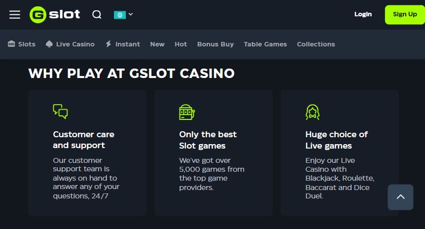 gslot casino review