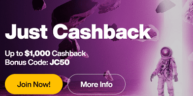 justcasino just cashback