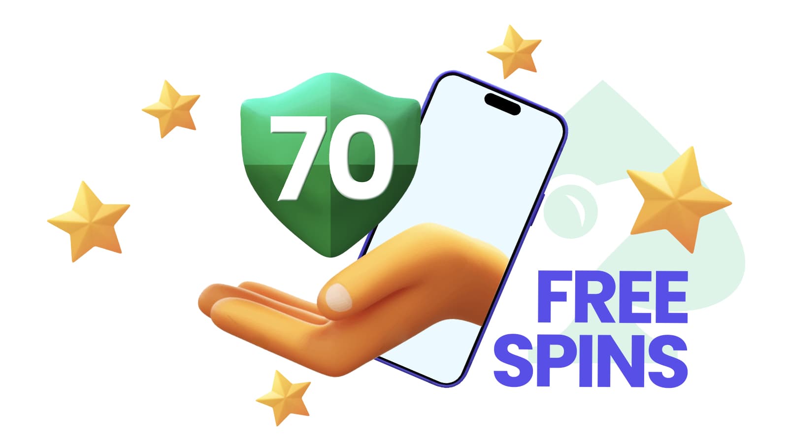70 free spins online casino