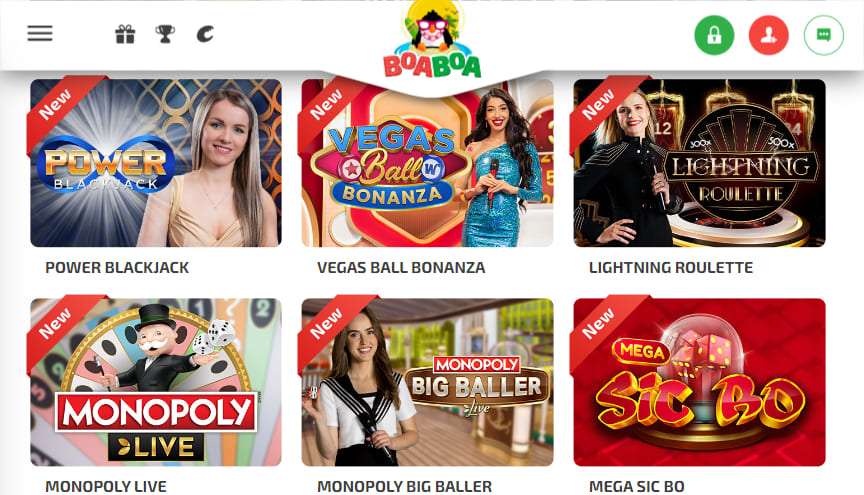 boaboa live casino
