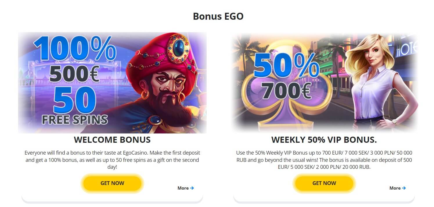 ego bonusses