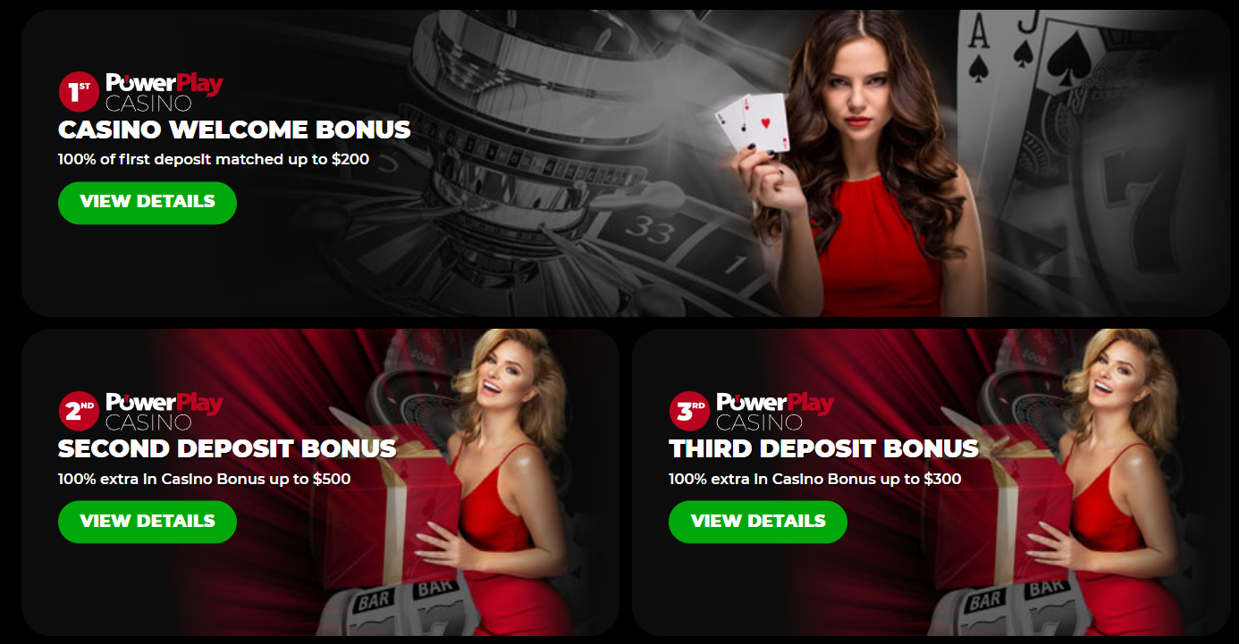 welcome bonus powerplay casino