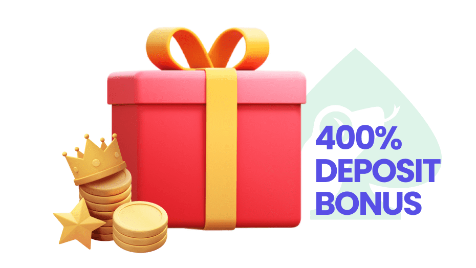 400% casino bonus