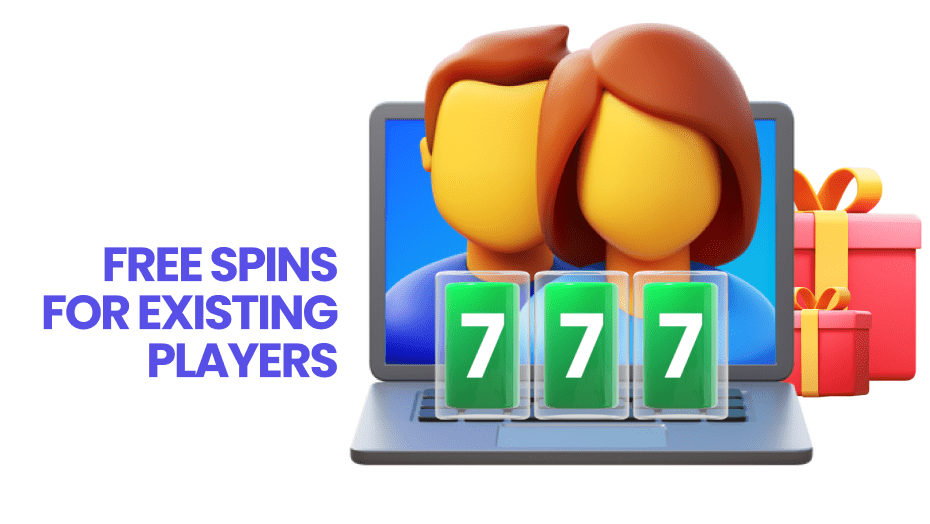 free spins for existing players