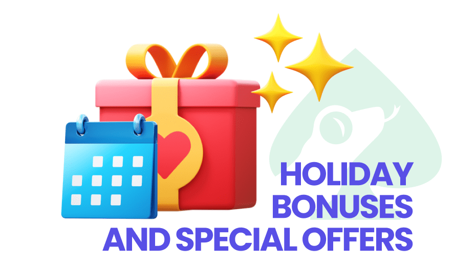 holiday bonuses and special offers