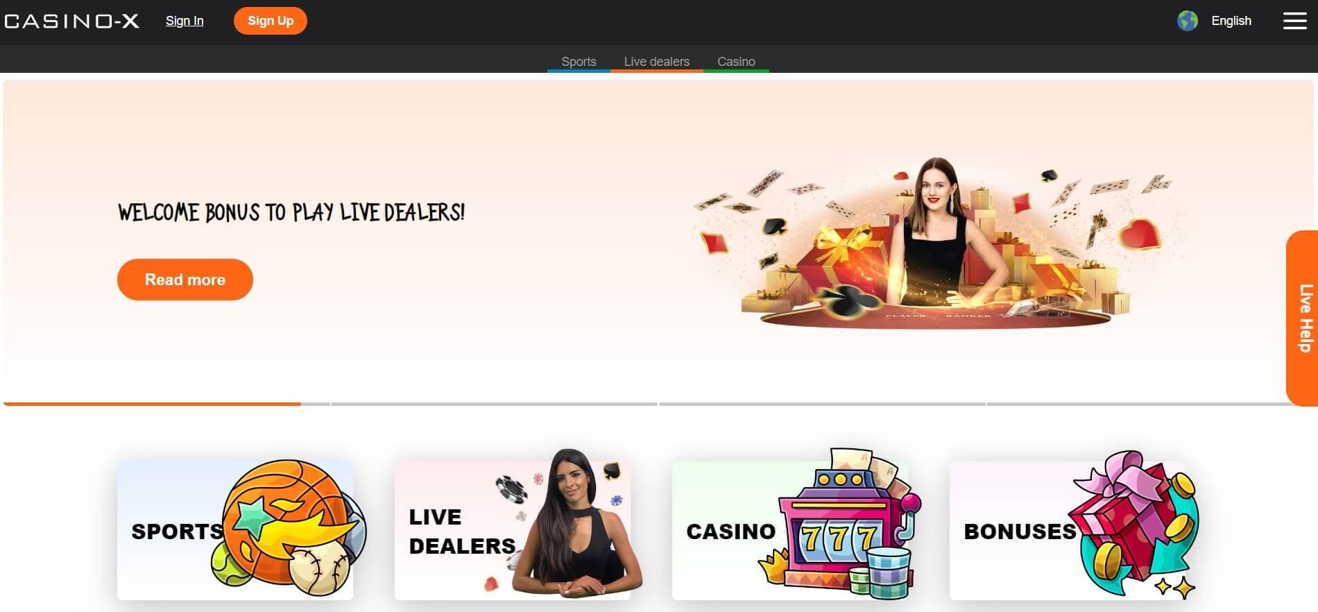 casino x review