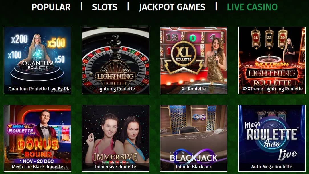 prime live casino